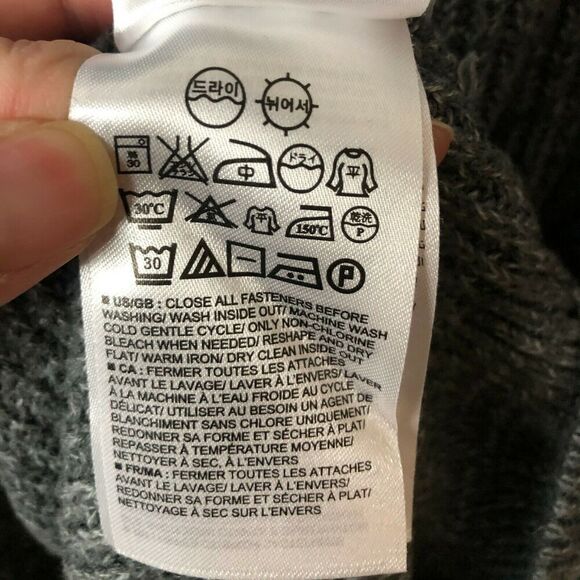 Banana Republic Men’s XL Cotton Blend Pullover Sweater Gray - Picture 6 of 6